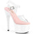 ADORE-708 Plateau Sandaletten Weiß Rosa | Pleaser