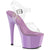 ADORE-708 Plateau Sandaletten Violett Lack | Pleaser
