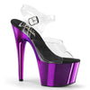 ADORE-708 Plateau Sandaletten Lila | Pleaser