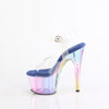 ADORE-708HT - Plateau High Heel Sandaletten - Mehrfarbig | Pleaser