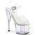ADORE-708HT - Plateau High Heel Sandaletten - Transparent/Schimmer | Pleaser