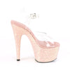 ADORE-708LG Plateau Peep Toe Sandaletten - Mehrfarbig | Pleaser