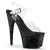 ADORE-708MG Plateau Sandaletten Schwarz | Pleaser
