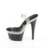 ADORE-708MLS Sandalette Plateauschuhe Schwarz | Pleaser