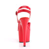 ADORE-708N Sandalette Plateauschuhe Rot | Pleaser