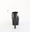 ADORE-708PREM Plateau Sandaletten Schwarz Lack TPU | Pleaser