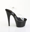 ADORE-708PREM Plateau Sandaletten Schwarz Lack TPU | Pleaser