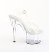 ADORE-708PREM Plateau Sandaletten Transparent TPU | Pleaser