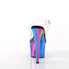 ADORE-708RC Plateau Sandaletten Regenbogen | Pleaser