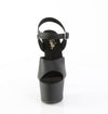 ADORE-708UL Plateau Sandaletten Schwarz Matt | Pleaser