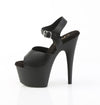 ADORE-708UL Plateau Sandaletten Schwarz Matt | Pleaser