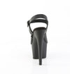 ADORE-708UL Plateau Sandaletten Schwarz Matt | Pleaser