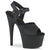 ADORE-708UL Plateau Sandaletten Schwarz Matt | Pleaser