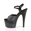 ADORE-709-2G Plateau Sandaletten - Schwarz | Pleaser