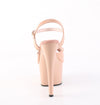 ADORE-709 Plateau Sandaletten Beige Lack | Pleaser