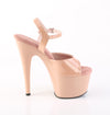 ADORE-709 Plateau Sandaletten Beige Lack | Pleaser