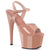 ADORE-709 Plateau Sandaletten Beige Lack | Pleaser