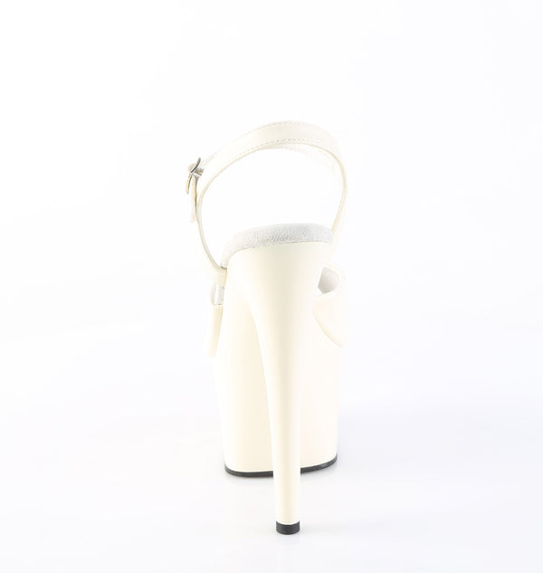 ADORE-709 Plateau Sandaletten Weiß Matt | Pleaser
