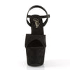 ADORE-709FS Plateau Sandaletten Schwarz | Pleaser