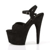 ADORE-709FS Plateau Sandaletten Schwarz | Pleaser