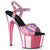 ADORE-709HGCH Plateau Sandaletten Baby Pink Chrom | Pleaser