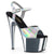 ADORE-709HGCH Plateau Sandaletten Silber Chrom | Pleaser