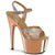 ADORE-709HM Plateau Sandaletten - Roségold | Pleaser