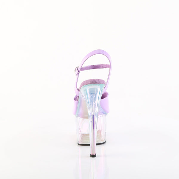 ADORE-709HT Sandalette Plateuaschuhe Lila von Pleaser – Ansicht 4