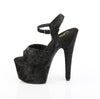 ADORE-709WR Sandalette Plateauschuhe Schwarz | Pleaser