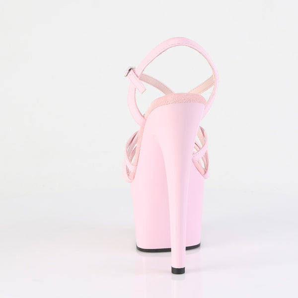 ADORE-713 Plateau Sandaletten Rosa Lack | Pleaser