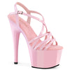 ADORE-713 Plateau Sandaletten Rosa Lack | Pleaser