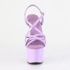 ADORE-713 Plateau Sandaletten Violett Lack | Pleaser
