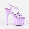 ADORE-713 Plateau Sandaletten Violett Lack | Pleaser