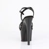ADORE-717 Plateau Sandaletten Schwarz Lack | Pleaser