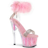 ADORE-727F Plateau Sandaletten Rosa | Pleaser