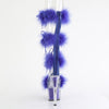 ADORE-728F Plateau Sandaletten Blau | Pleaser