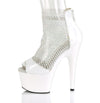 ADORE-765RM Plateau Heels - Weiß von Pleaser – Ansicht 3
