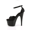 ADORE-768 Plateau Sandaletten Schwarz | Pleaser