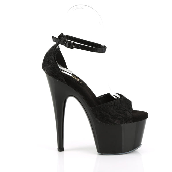 ADORE-768 Plateau Sandaletten Schwarz | Pleaser