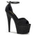 ADORE-768 Plateau Sandaletten Schwarz | Pleaser