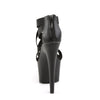 ADORE-769 Plateau Sandaletten Schwarz | Pleaser
