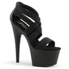 ADORE-769 Plateau Sandaletten Schwarz | Pleaser
