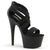 ADORE-769 Plateau Sandaletten Schwarz | Pleaser