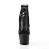 ADORE-796LC Plateau Stiefeletten - Schwarz | Pleaser