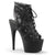 ADORE-796LC Plateau Stiefeletten - Schwarz | Pleaser