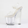 AMAZE-808 Plateau Sandaletten/Transparent von Pleaser – Ansicht 3