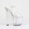 AMAZE-808 Plateau Sandaletten/Transparent von Pleaser – Ansicht 5