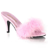 AMOUR-03 Pantoletten | Baby Pink | Fabulicious