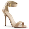 AMUSE-10 Sandaletten Lack Creme | Pleaser