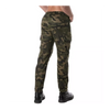 Olivgrüne Army Cargohose im sexy Military Premium Look von TOF Paris – Ansicht 3
